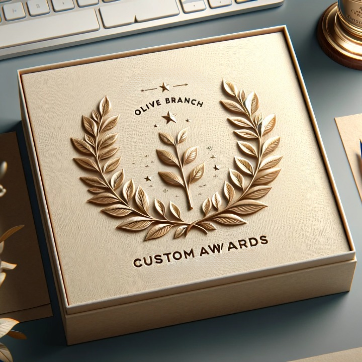 Elevating Employee Recognition with Olive Branch's Custom Awards