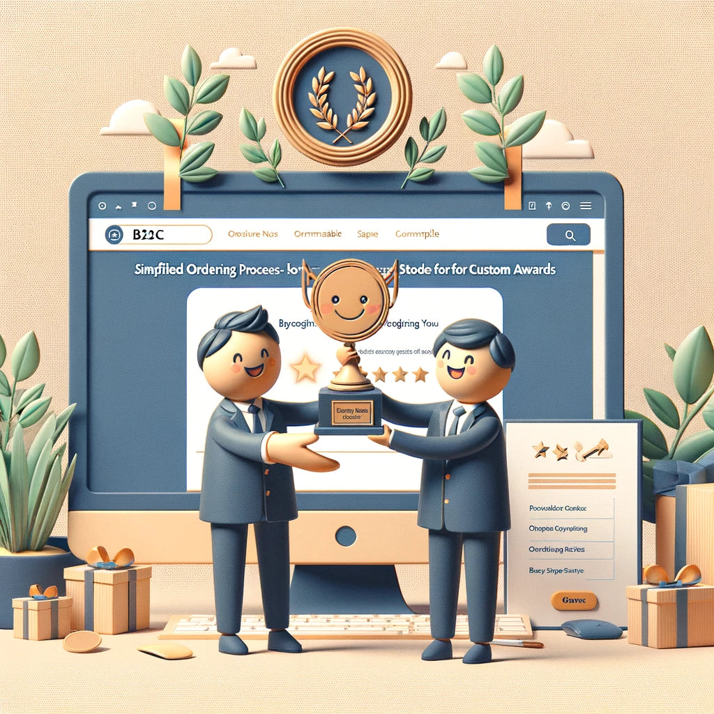 Why Olive Branch Is the Go-To for B2C Custom Award Needs