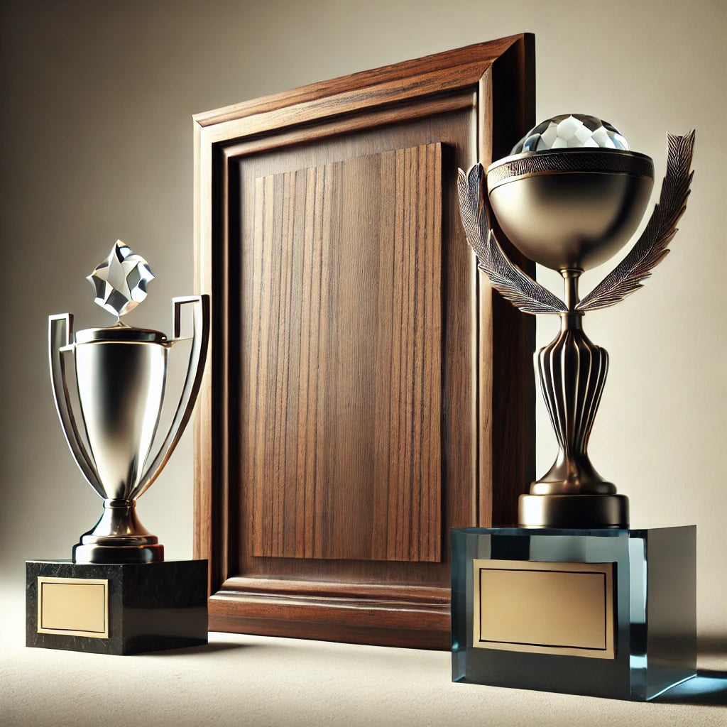 How to Choose Between Plaques, Trophies, and Awards